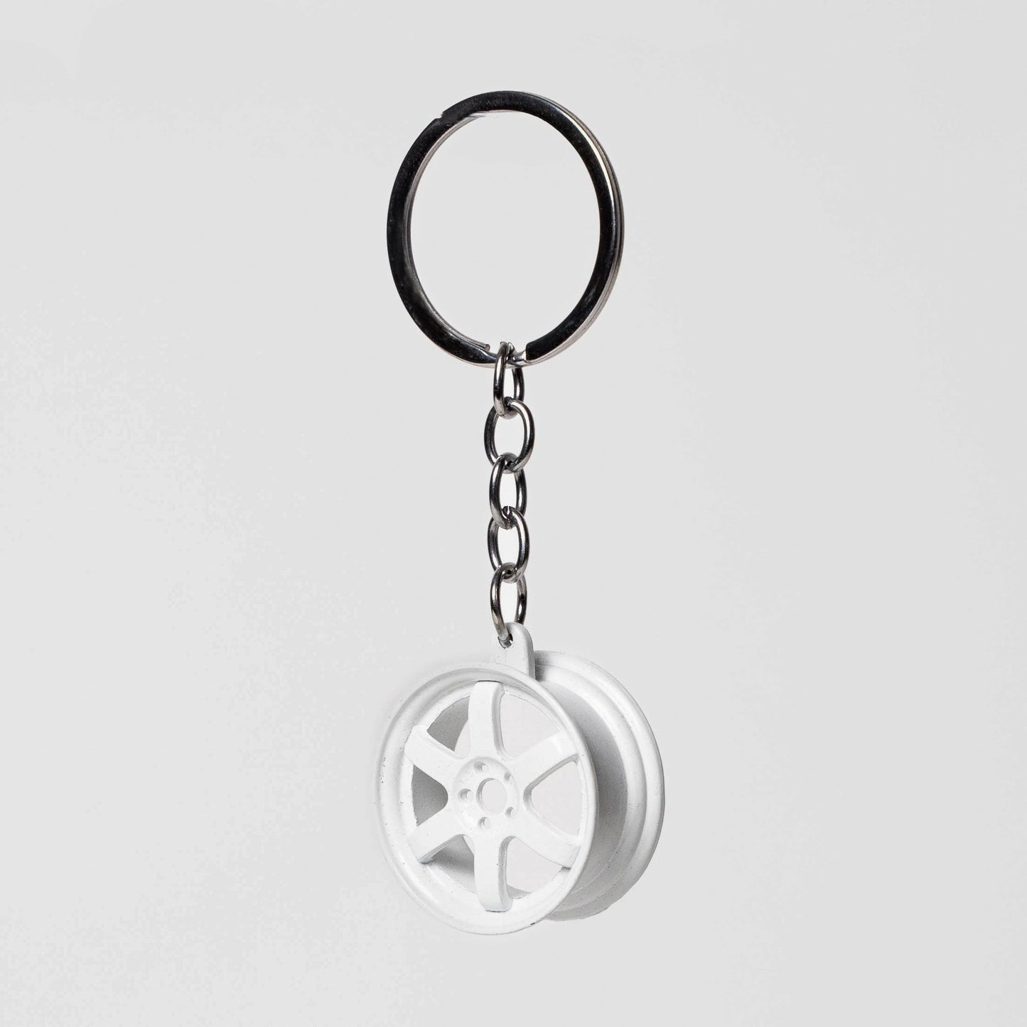 Volk Racing Keychain White