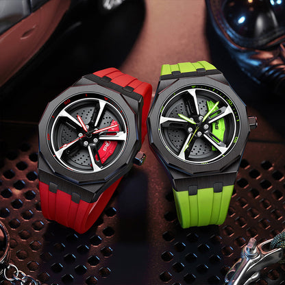 Audi Bavaria RS7 Black Case Watch