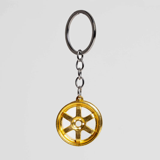 Volk Racing Keychain Gold