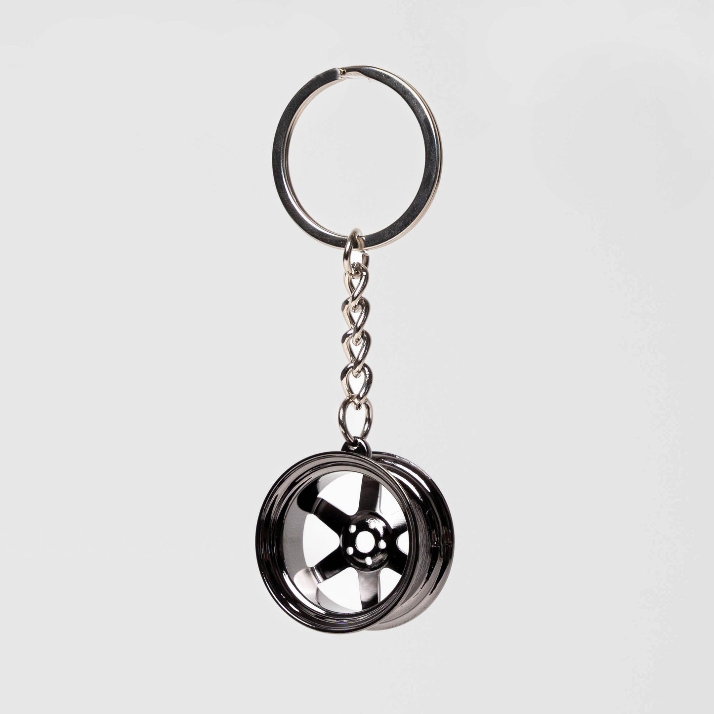 Volk Racing Keychain Grey