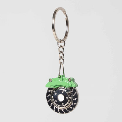 Brake Caliper Keychain Green