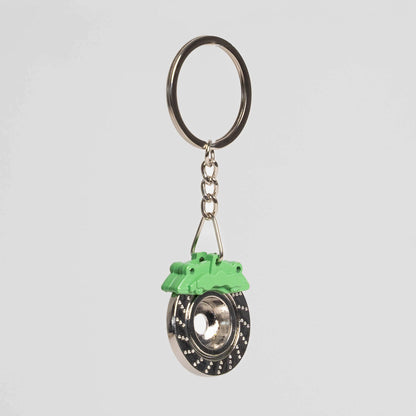 Brake Caliper Keychain Green