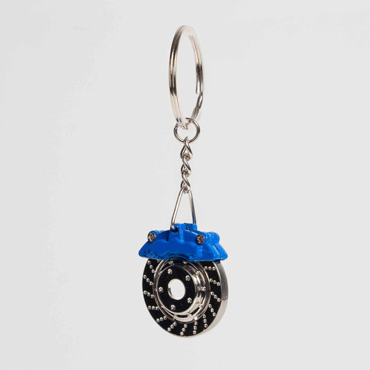 Brake Caliper Keychain Blue