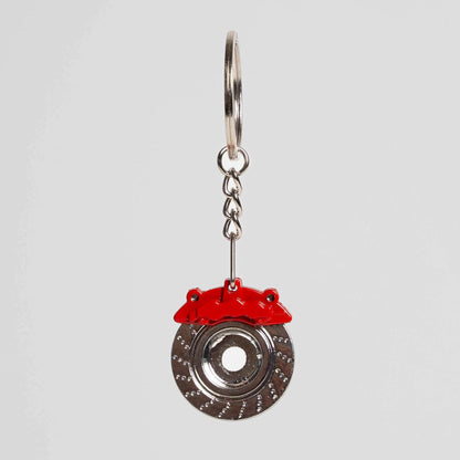 Brake Caliper Keychain Red