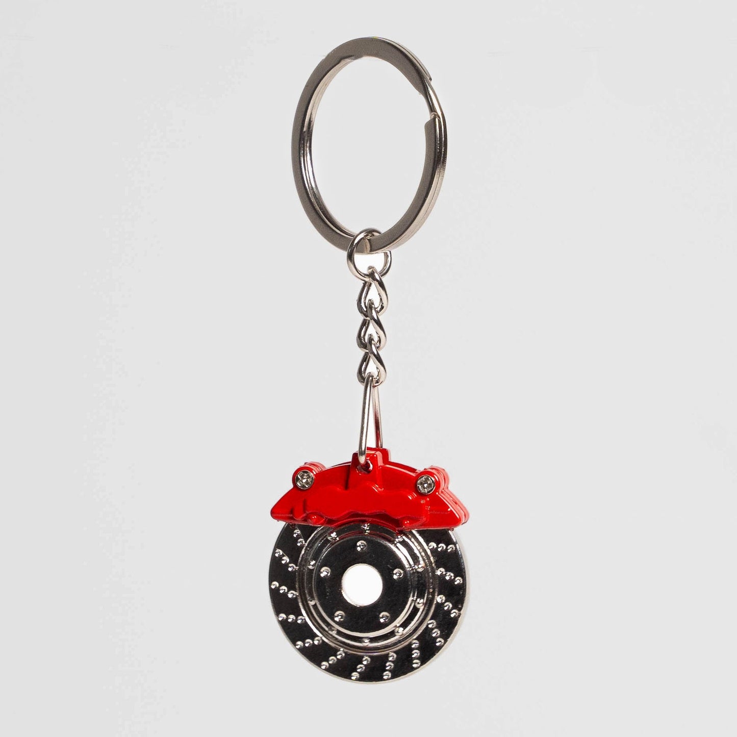 Brake Caliper Keychain Red