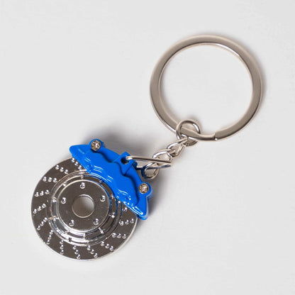 Brake Caliper Keychain Blue