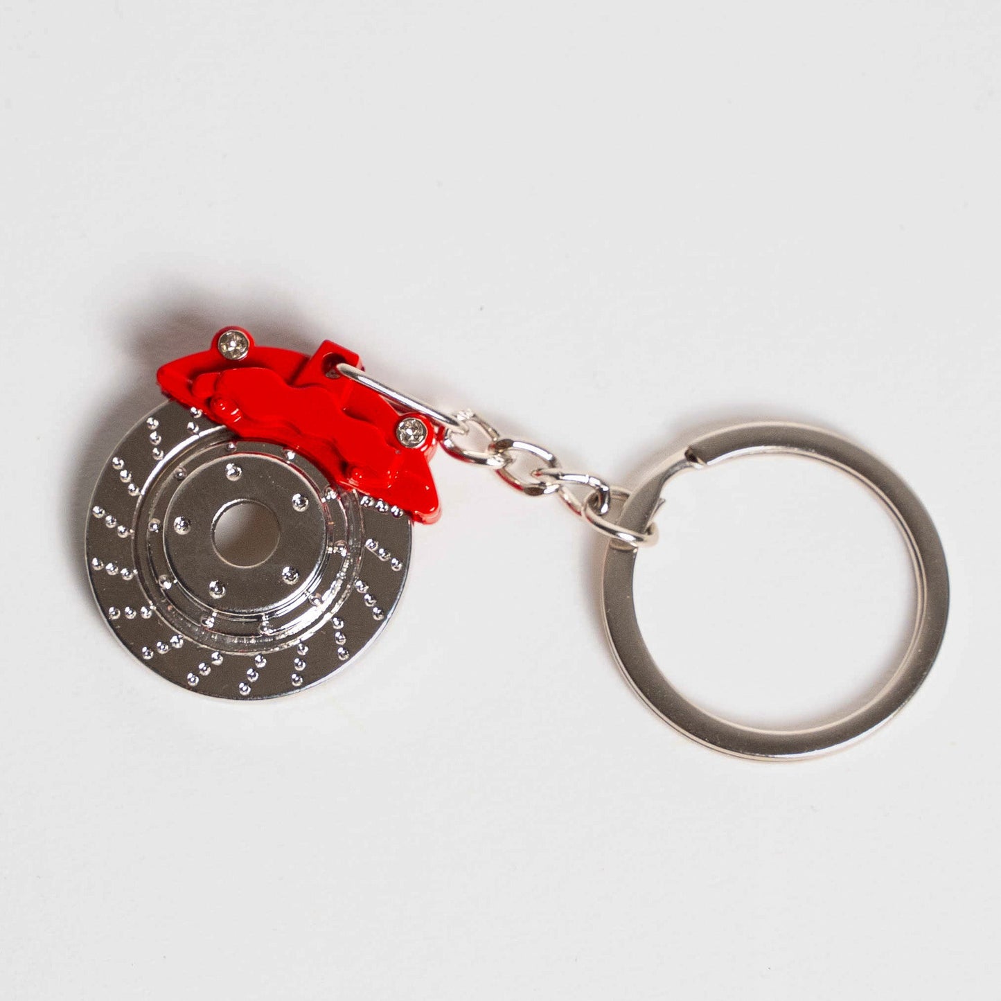 Brake Caliper Keychain Red