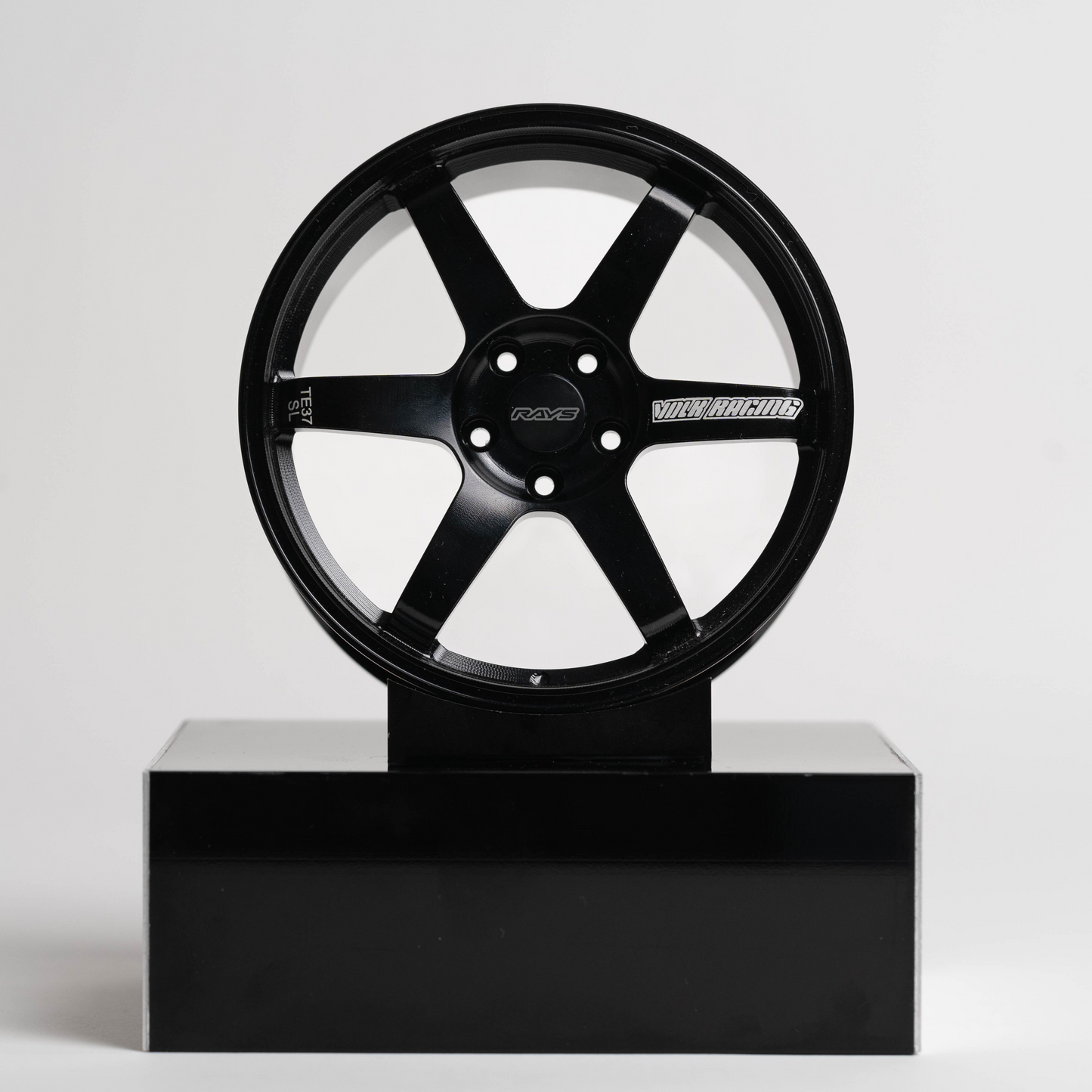 RAYS TE37 Volk Racing Black