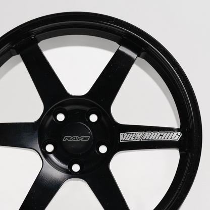 RAYS TE37 Volk Racing Black